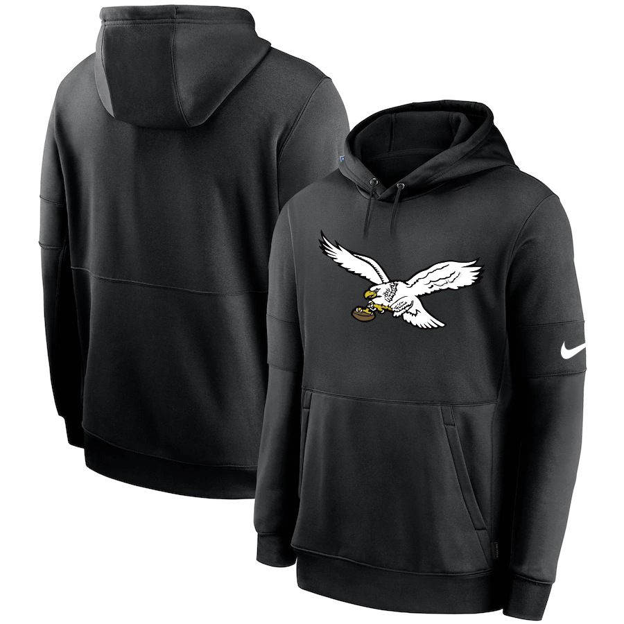 Men 2023 NFL Philadelphia Eagles black Sweatshirt style 10318->philadelphia eagles->NFL Jersey
